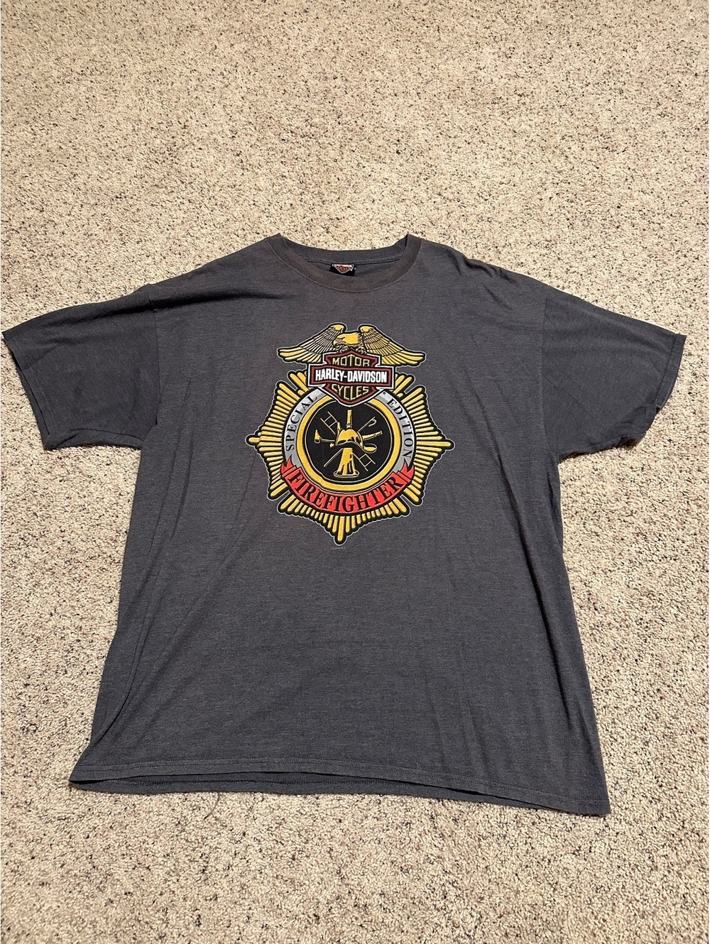 Harley-Davidson Special Edition Firefighter T-Shirt 2XL
